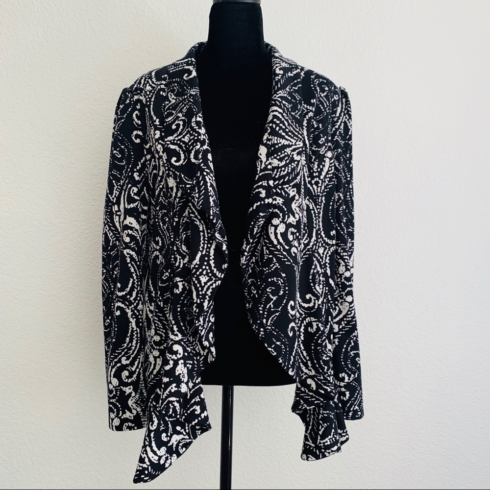 Covington printed Ponte jacket